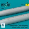 RESKIT RSU32-0235 Tornado IDS/ECR 1500L underwing fuel tanks (welded) (German AF / Italian AF) (2 pcs) (3D Printed) (1/32)